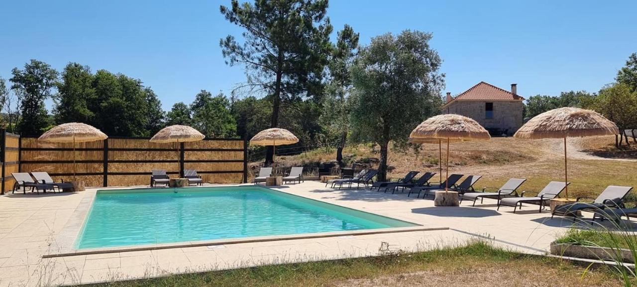 Quinta Da Adarnela Apartment Lagares da Beira Bagian luar foto
