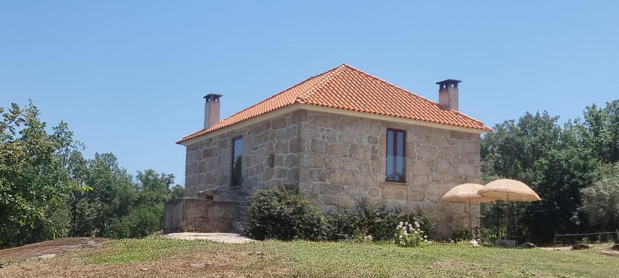 Quinta Da Adarnela Apartment Lagares da Beira Bagian luar foto