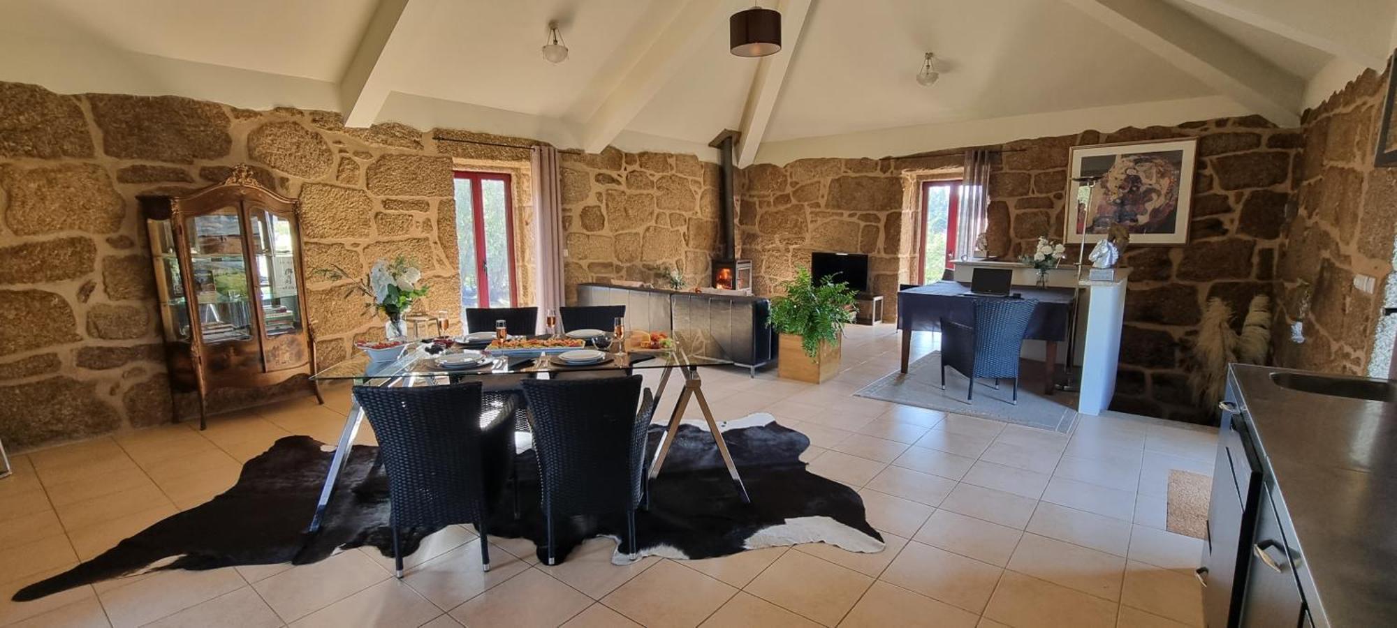 Quinta Da Adarnela Apartment Lagares da Beira Bagian luar foto