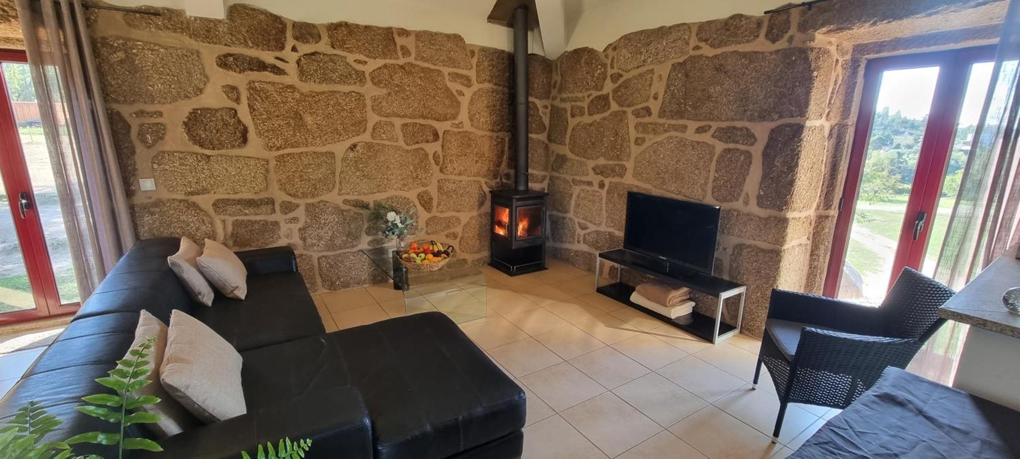 Quinta Da Adarnela Apartment Lagares da Beira Bagian luar foto